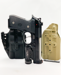 Glock 9/40 W/Surefire X300u Kaos Fusion Torch Kydex Holster