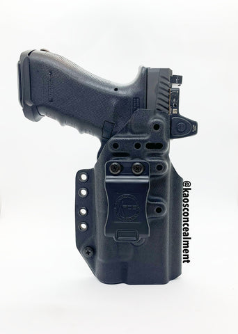 Glock 9/40 W/Surefire X300u Kaos Fusion Torch Kydex Holster