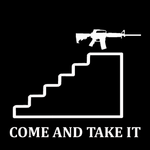 Biden Stairs-Come and Take It